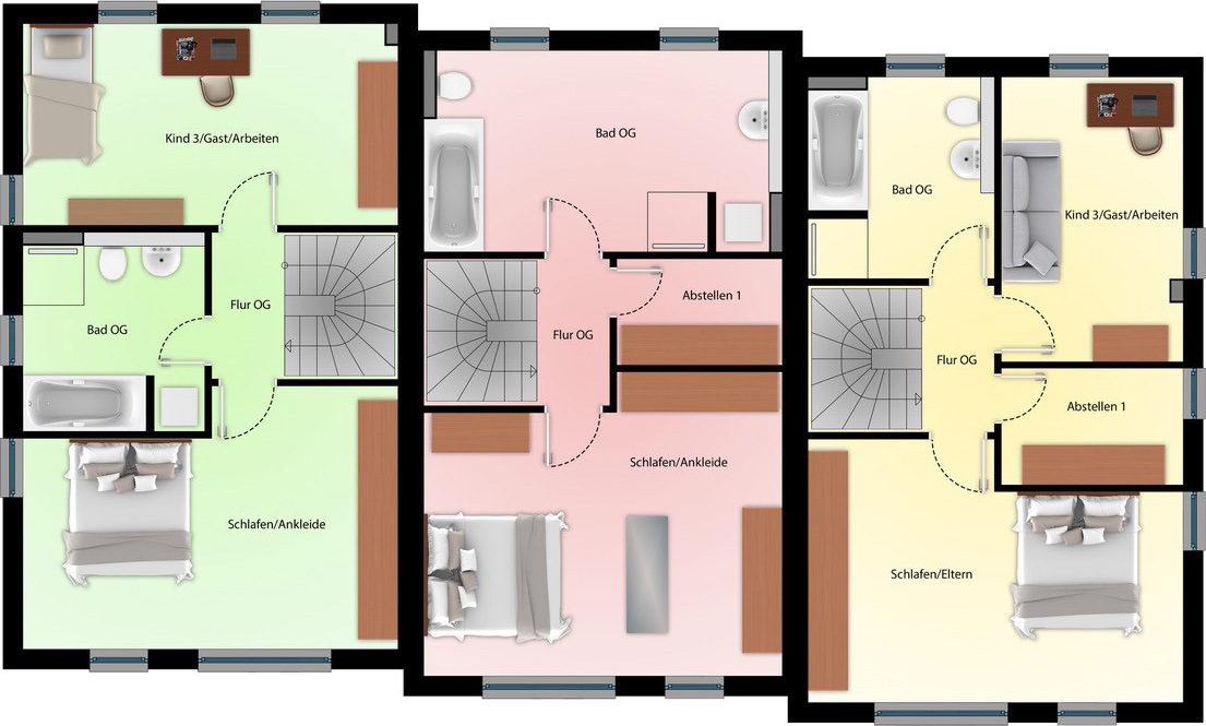 Grundriss 1-Obergeschoss